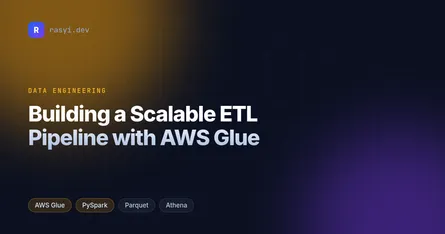Building a Scalable ETL Pipeline with AWS Glue (CSV to Parquet + Partitioning)